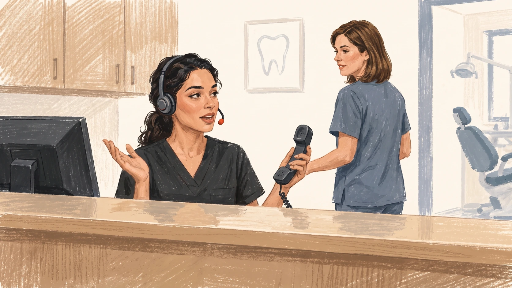 What a Dental AI Receptionist Can and Cannot Handle
