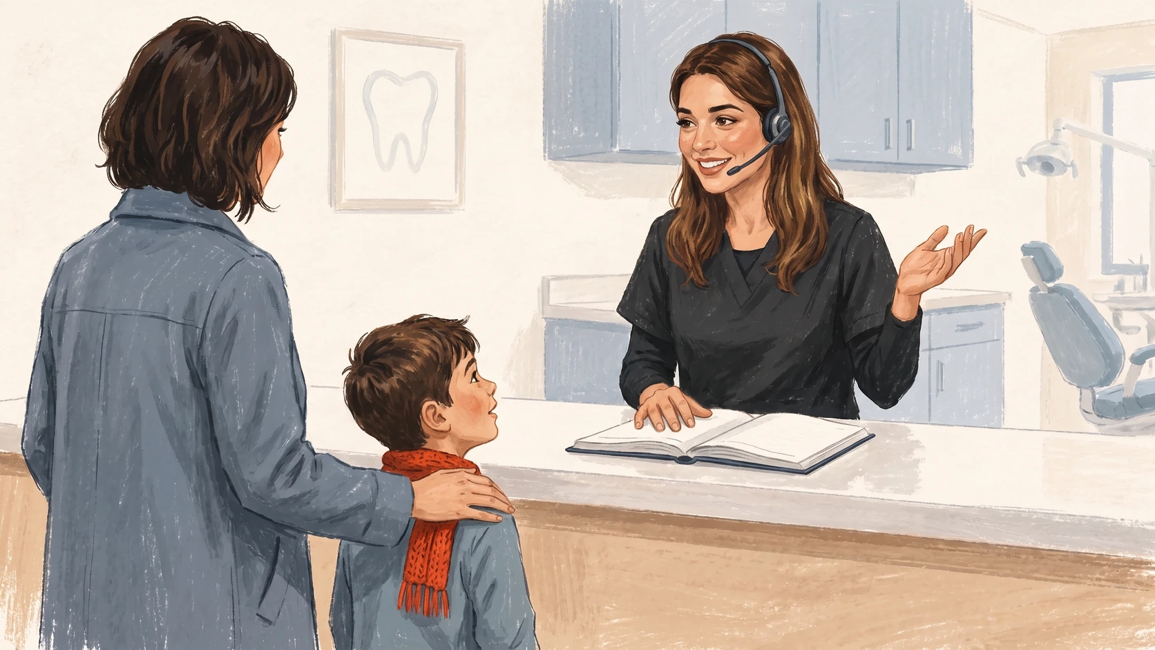 Booking Children's Dental Appointments by Phone
